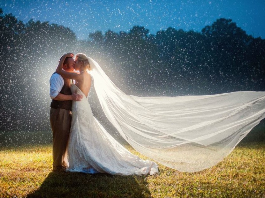 Свадьба в дождь – радость и романтика! Некоторые советы молодым.